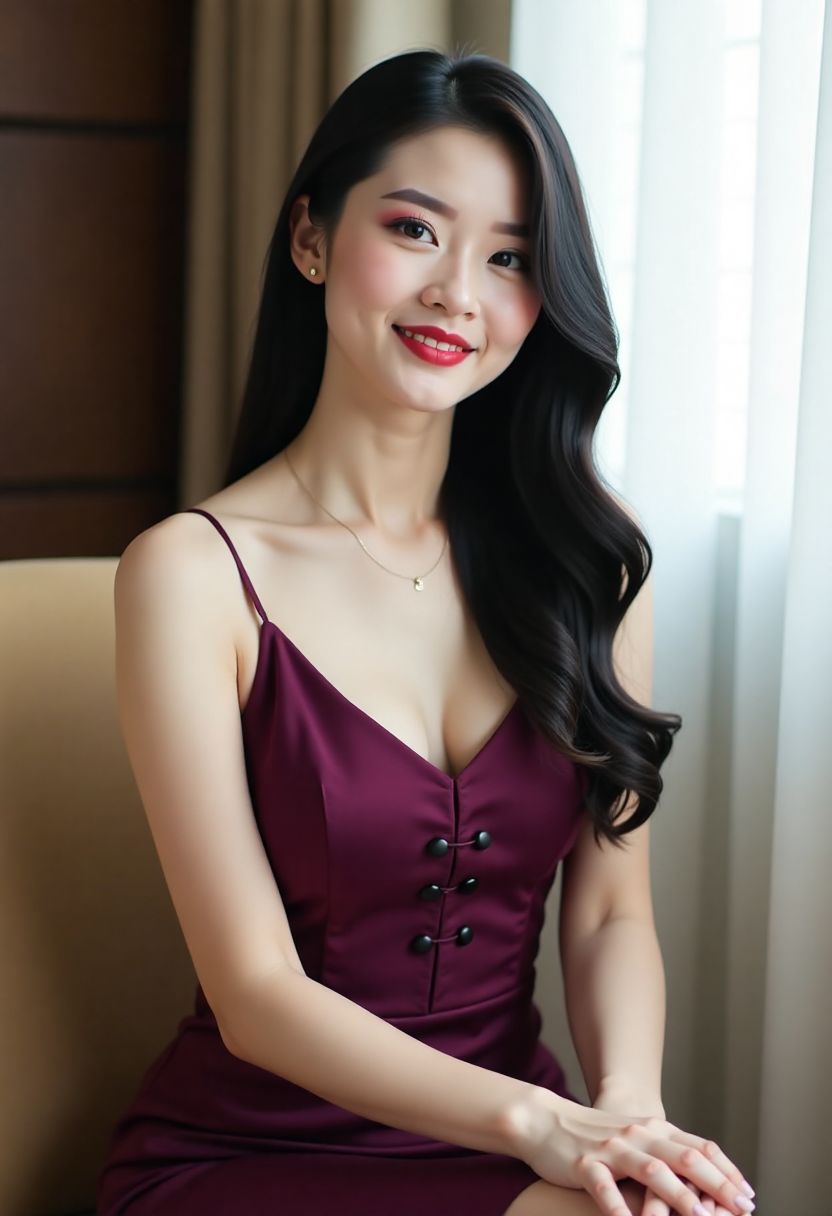 顾小满在废弃广播站拍照